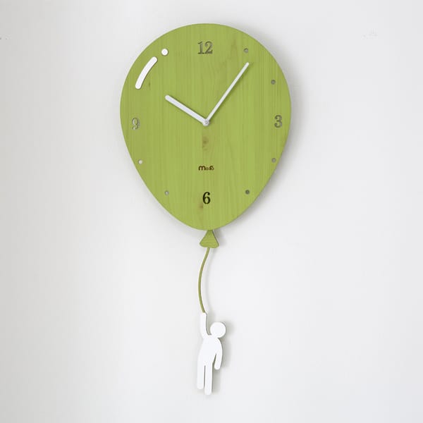 Floating Balloon Wall Clock