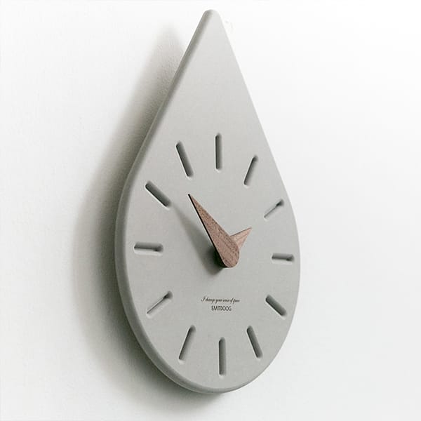 Unique Design Water Drop Wall Clock
