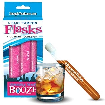 Smuggle Your Booze Fake Tampon Flask