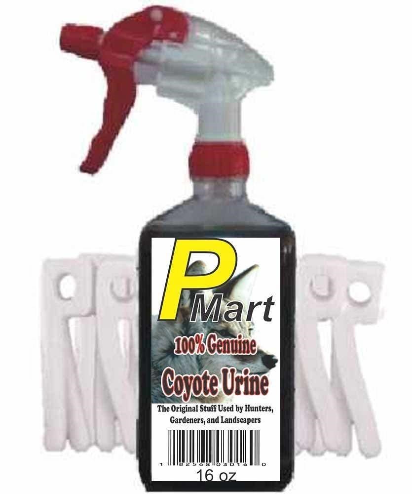 Scare Away EVERYTHING with Pee Mart Coyote Urine