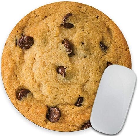 Giant Yummy Looking Choco-Chip Cookie Mouse Pad