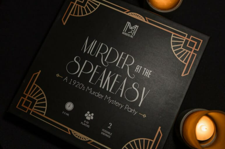 Murder at the Speakeasy Kickstarter: Throw a Murder Mystery Party to Die For